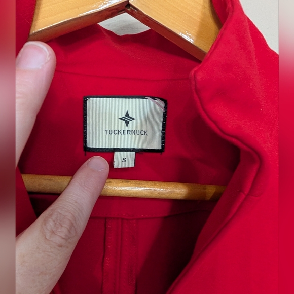 Tuckernuck Red Ponte Clifton Dress - Picture 13 of 14